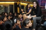 Tulip joshi meets and greets the Special girl children at Arts in motion_s Dance with joy on 20th July 2012.JPG